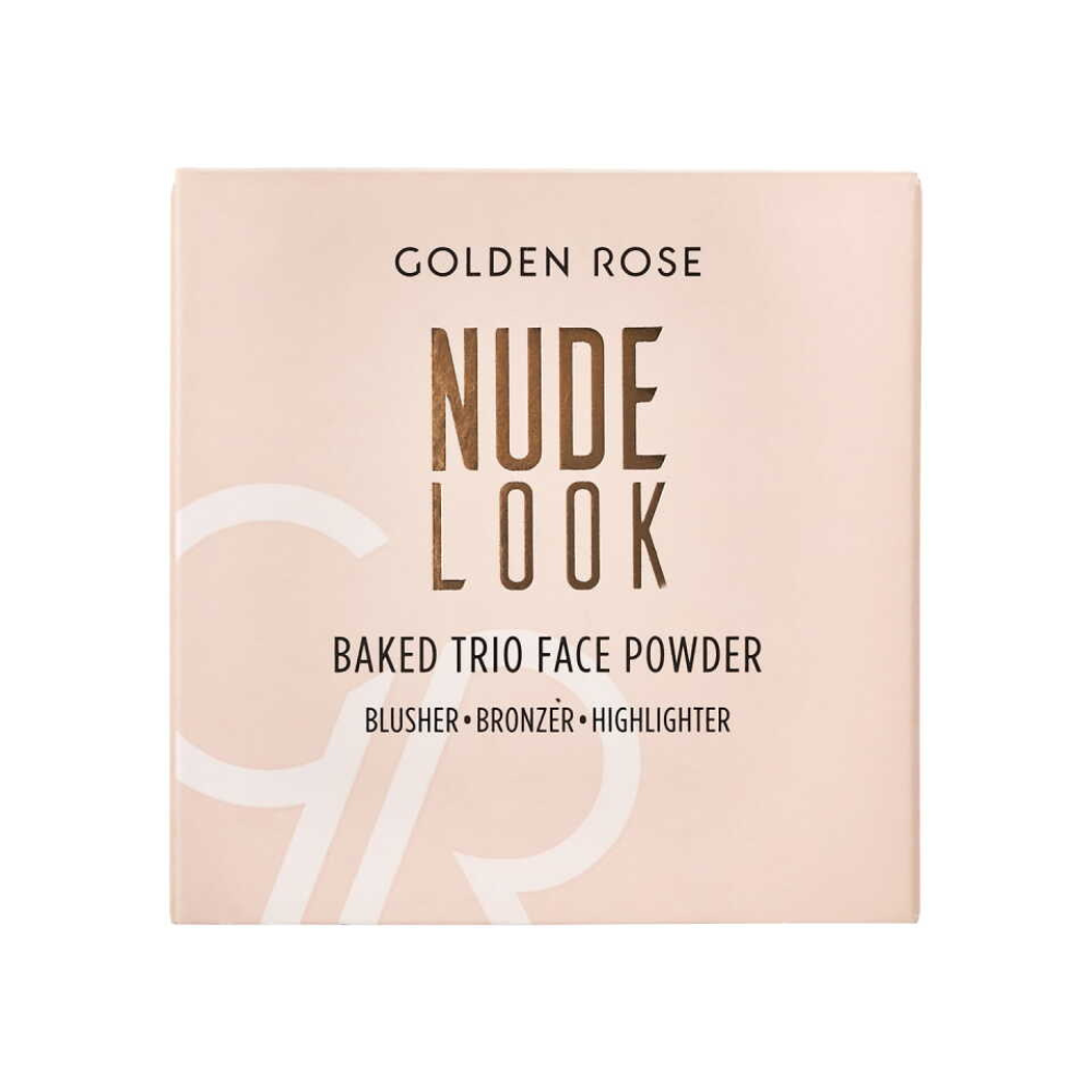 GR Nude Look Baked Trio Face Powder